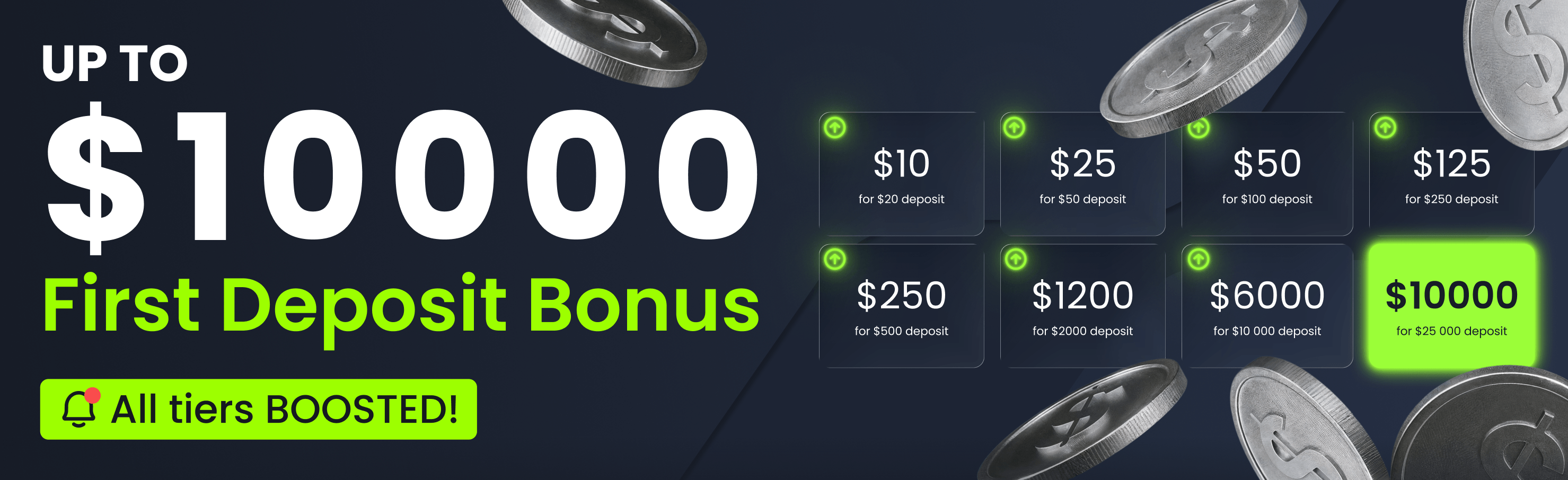 First Deposit Bonus